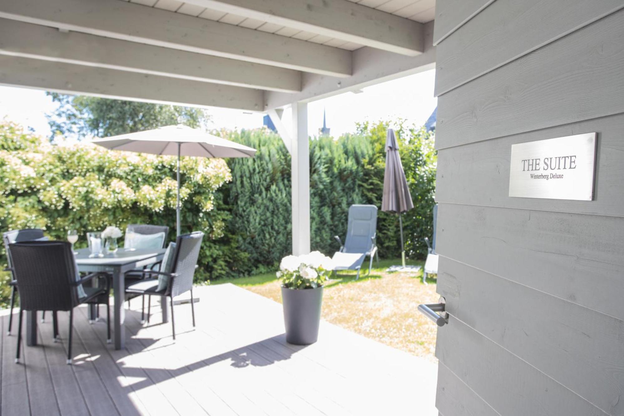 The Suite Winterberg Deluxe - Exklusive Ausstattung, Bestlage Zwischen Skikarussell Und Marktplatz, Eigener Garten, Ski- Und Fahrradraum, Ruhige Suedausrichtung, Wlan, Hundefreundlich Exterior photo